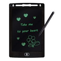 LCD Writing Tablet for Kids,Refasy Children Magnetic LCD Writing Tablet Electronic Doodle Pads Toy Drawing Board Birthday for 3-12 Year Old Boys Girls Kids Adults at Home School Office Black
