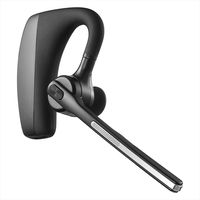 TITUS AUDIO X1D-BK Bluetooth Headset with Noice Canceling Mic for all Smartphones, Black