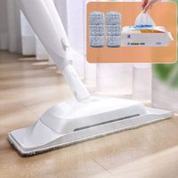 Spray Mop for Floor Cleaning, Microfiber Floor Mop with Refillable Spray Bottle and 2 Washable Pads, Flat Mop for Home Kitchen Hardwood Laminate Wood Ceramic Tiles Floor Cleaning