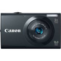 Canon PowerShot A3400 IS 16.0 MP Digital Camera with 5x Optical Image Stabilized Zoom 28mm Wide-Angle Lens with 720p HD Video Recording and 3.0-Inch Touch Panel LCD (Black)