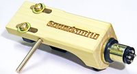 Soundsmith non-magnetic Wood Headshell with Azimuth-Adjust
