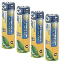 Synergy Digital 4 AA Ni-Mh 2800mAh Rechargeable Batteries
