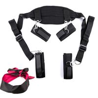 Exercise Bands Sport Kits Adjustable Set Black+Red ffb100