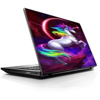 15 15.6 inch Laptop Notebook Skin Vinyl Sticker Cover Decal Fits 13.3" 14" 15.6" 16" HP Lenovo Apple Mac Dell Compaq Asus Acer Unicorn Rainbows Space