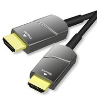 Lemorele 4K Optical HDMI Cable 60ft，Fiber Optic HDMI Cable 60Hz Ultra High Speed hdmi Cable 24Gbps Supports 4K RGB4:4:4 3D ARC for Roku TV Box, Xbox One X, PS4,Nintendo Switch (20m/60ft)