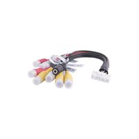 CLARION NX-404 OEM Genuine AV in/AV Out/MIC/Camera RCA Harness