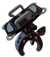 Crescendo CR-30 SlimClip Smart Phone Holder - Mount Clamp for Microphone Stand, Boom, Pole, Mic or Music Stand - Apple iPhone, Samsung Galaxy or Note, Google Pixel, LG, HTC, Moto, OnePlus