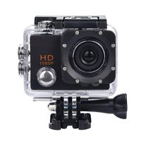 Shmei Waterproof Camera HD 1080P Sports Action Camera DVR Cam DV Video Camcorder Outdoor for Bicycle Motorcycle Diving Swimming (Black)