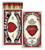 Matches - The Heart (Set of 6)