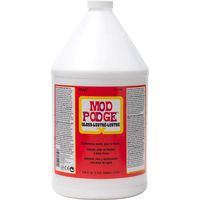 Mod Podge CS11204 Waterbase Sealer, Glue & Decoupage Finish, 128 oz, Gloss