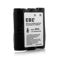 EBL Motorola HNN9044 HNN9044A 7.2V 1200mAh Replacement Battery for Motorola HNN9056 HNN9056A P10 P50 P60 SP10 SP50 HT10