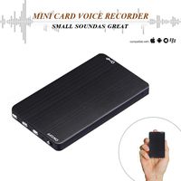 Voice Activated Recorder - 8G Ultra-Thin Digital Audio Recorder Listening Device - 288 Hours Recording Capacity - More Than 80 Hours Battery Life