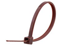 SecureTM Cable Ties 4 Inch Brown Miniature Nylon Cable Tie