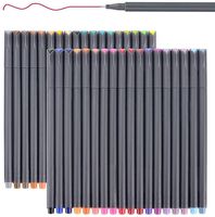 iBayam Colored Pens for Planner Journaling Note Taking, 36 Colors Fine Point Pens for Office School Teacher Student Bullet Journal Calendar Writing Coloring Drawing Pens Supplies, Fine Tip Markers