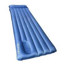 Gohyo Camping Sleeping Pad, Ultralight Large Camping Mat with Pillow for Backpacking, Traveling and Hiking Outdoor Air Mattress - Light, Compact & Inflatable Camp Sleep Pad