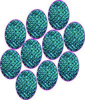 Dexcom Custom Adhesive Patches 10 Pack (Mermaid)