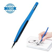 CADA Stylus pens for Touch Screens,Pencil for iPad,iPhone Stylus Pen Drawing on Graphics Tablet,Touch Pen for All Capacitive Touch Screens Cell Phones,Tablet Blue