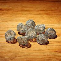 MUXIANG 50 Pcs/lot Pipe Screen Ball Tobacco Pipe Stainless Steel Screen Balls Filter Combustion Pipe Accessories Dia 16 mm