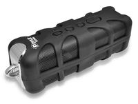 Portable Wireless Waterproof Outdoor Speaker - Bluetooth Compatible Rechargeable Battery Powered Shower Pool Loud Speaker System w/ AUX, USB Charger - Mp3 Android iPod iPhone - Pyle PWPBTA70BK (Black)