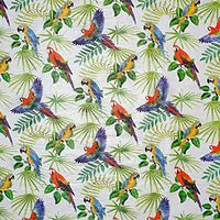 Colorful Rain Forest Paradise Birds Tissue Paper Gift Wrapping 20"x30" Sheets (50)