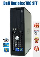 Dell OptiPlex 780 SFF Desktop Computer - Intel Core 2 Duo 2.93 GHz 4GB RAM 750GB HDD DVD ROM Windows 10 Pro 64 Bit Keyboard, Mouse, WiFi