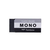 Tombow 57329 MONO Black Eraser, Medium. Cleanly Removes Marks Without Damaging Paper
