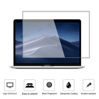 Tempered Glass Screen Protector For 2016-2019 MacBook Pro 13 Inch (Apple Model A2159 A1706 A1708 A1989), 2019 Newest Glass Screen Protector [No Waves] [No Bubble] [Reduce Fingerprint] [Anti Scratch] [