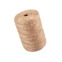 FidgetFidget Ribbon Trim for Gift Wrapping 100 Yard Vintage Hessian Rope Jute Burlap Rope