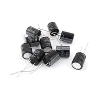 uxcell 10 Pcs 400V 10uF 105C Radial Lead Electrolytic Capacitor 10mm x 13mm
