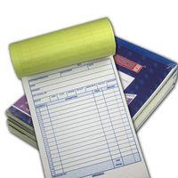 Online Best Service 5 Pack Large Sales Order Book Receipt Invoice Duplicate Carbonless 50 Sets 5.5" X 8"5