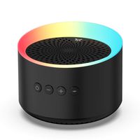 Axloie Portable Bluetooth Speakers, Colorful Light Bluetooth Speaker Wireless with Deep Bass and Stereo Sound, 12 Hours Playtime, TWS, Support TF Card/AUX, Built-in Mic for Home Outdoor Party Travel