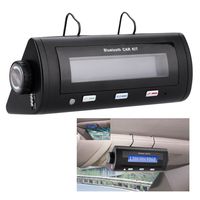 Andoer Wireless Bluetooth Receiver BT8106 Portable Car Vehicle Mounted Handsfree V2.1+ERC Speakerphone Receiver Kit with Clip for iPhone Samsung HTC