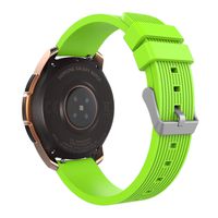 MoKo Band Compatible with Samsung Galaxy Watch 46mm, 22mm Soft Silicone Replacement Sport Strap Fit Galaxy Gear S3 Classic/Frontier/Ticwatch pro/E2/S2/Huawei Watch GT 46mm - Green