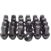 M14 X 2.0 Black Wheel Lug Nuts for Most Ford Lincoln Trucks SUVs 4L3Z1012A 7L1Z1012A Wheel Lug Nut (24)