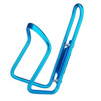 FiveBox Lightweight Aluminum Alloy Bicycle Water Bottle Cage Holder for Outdoor Activities (Blue)