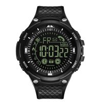 T TICCI T7 Electronic Fitness Tracker Digital Sports Bluetooth Smart Watch Waterproof Pedometer Remote Camera Call or Message Alert Reminder for iOS Android Smartwatch Men Waterproof (Black Case)