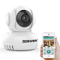 GOSWER Baby Monitor, 2.4G WiFi Camera Indoor Pan/Tilt/Zoom Security Wireless IP Camera 1080P Home Surveillance with Motion Detection, IR Night Vision, Two-Way Audio,Temp Alarm,Alexa,Cloud Service