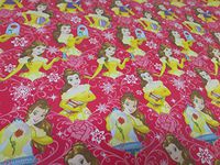 Christmas Wrapping Holiday Paper Gift Greetings 1 Roll Design Festive Wrap Disney Belle Beauty