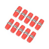 uxcell FC to FC Fiber Coupler Flange Type Fiber Optical Adapter Connector Singlemode/Multimode Simplex 10Pcs D Type