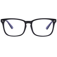 Blue Light Blocking Glasses Square Nerd Eyeglasses Frame Anti Blue Ray Computer Glasses Non Prescription