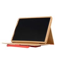 iPad Pro Case 11 inch, TechCode Portable Handbag Style Slim Fit PU Leather Cute Lovely Bowknot Smart Stand Flip Protective Case Cover with Handle Pocket Auto Sleep/Wake for iPad Pro 11 inch 2018,Red