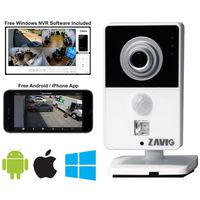 Zavio F4215 Wireless HD IP Camera, Infrared Indoor Security, Audio Mic, High-Definition Surveillance Camera, Wireless Network Camera, 2 Megapixel/1080p