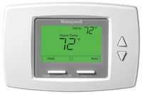 Honeywell TB8575A1000 SuitePRO 24 VAC 2 or 4 Pipe 3-Speed Fan Coil Thermostat with Manual/Auto Heat or Cool Changeover