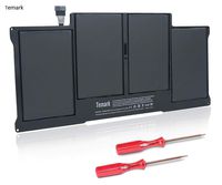 Temark Replacement Laptop Battery Compatible with MacBook Air 13 inch A1466 (Mid 2012, Mid 2013, Early 2014, Early 2015) A1369 (Late 2010, Mid 2011 Version), fits A1496 A1377 A1405