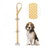 Harfkoko Pet Heroic Dog DoorBells for Potty Training & House Training, Unique Style & Premium Quality, Loud & Crisp DoorBells, Adjustable Door Bell Length for Small, Medium and Large Dogs