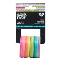 DaySpring Bible Journaling Illustrated Faith - Washi Tape 0.12 Inch - Highlight It, Multi - Colored (BB1826)