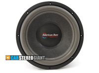 American Bass 15 Inch Subwoofer Hd Series Dual 1 Ohm Carbon Fiber Cone