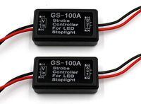 "FXC 2x 24W Flash Strobe Controller Flasher Module for LED Brake Light Tail Stop Light 12-30V"