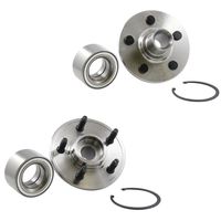 Detroit Axle 521000 Rear Wheel Hub and Bearing Assembly for 2002 2003 2004 2005 2006 Ford Explorer - 2003 2004 2005 Lincoln Aviator 2002 2003 2004 2005 2006 2007 2008 2009 2010 Mercury Mountaineer