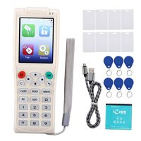 RFID NFC IC/ID Reader Copier 125kHz-13.56MHz UID Key Smart Card Key Duplicator with Full Decode Function, Supports Almost All of the Blank Copy Cards